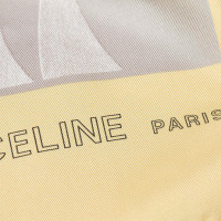 Céline Schal/Tuch aus Seide in Gelb