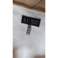 Armani Jeans Vestito in Cotone in Bianco
