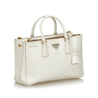 Prada Handbag Leather in White