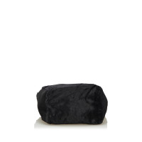 Prada Tote Bag aus Wildleder in Schwarz