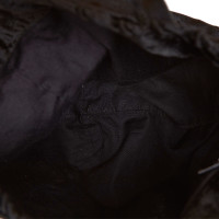 Prada Tote Bag aus Wildleder in Schwarz
