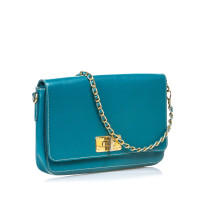 Prada Borsa a tracolla in Pelle in Blu