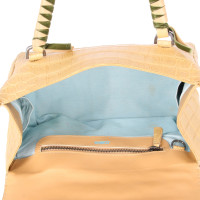 Malo Tote bag Leather in Beige