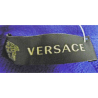 Versace Veste/Manteau en Viscose en Violet