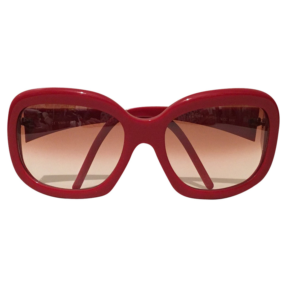 Jean Paul Gaultier Sonnenbrille in Rot
