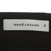 René Lezard Kostuum broek in zwart