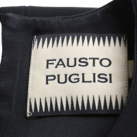 Fausto Puglisi Kleid in Schwarz/Rot