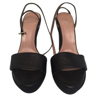 Ferre Wedge sandals in black