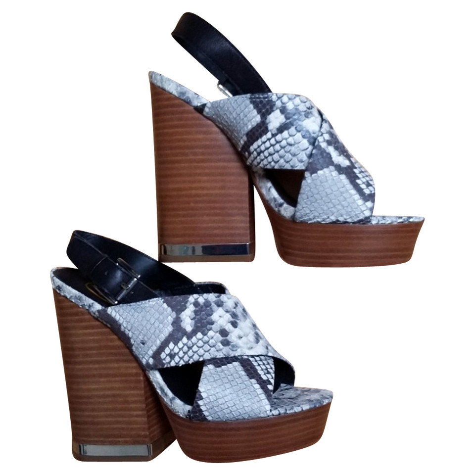Ash Platform sandals with block heel