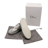 Christian Dior Trainers Leather in Silvery