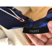 Gucci Top en Soie en Bleu