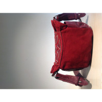 Isabel Marant Shoulder bag Leather in Bordeaux