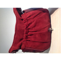 Isabel Marant Shoulder bag Leather in Bordeaux