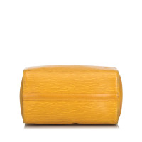 Louis Vuitton Speedy aus Leder in Gelb
