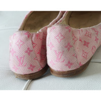 Louis Vuitton Monogram Canvas Ballerines en rose