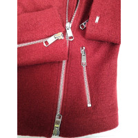 Tommy Hilfiger Jas/Mantel Wol in Rood