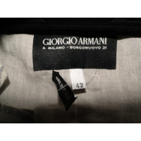 Giorgio Armani Blazer aus Seide in Grau