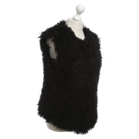 Marc Cain Faux gilet de fourrure