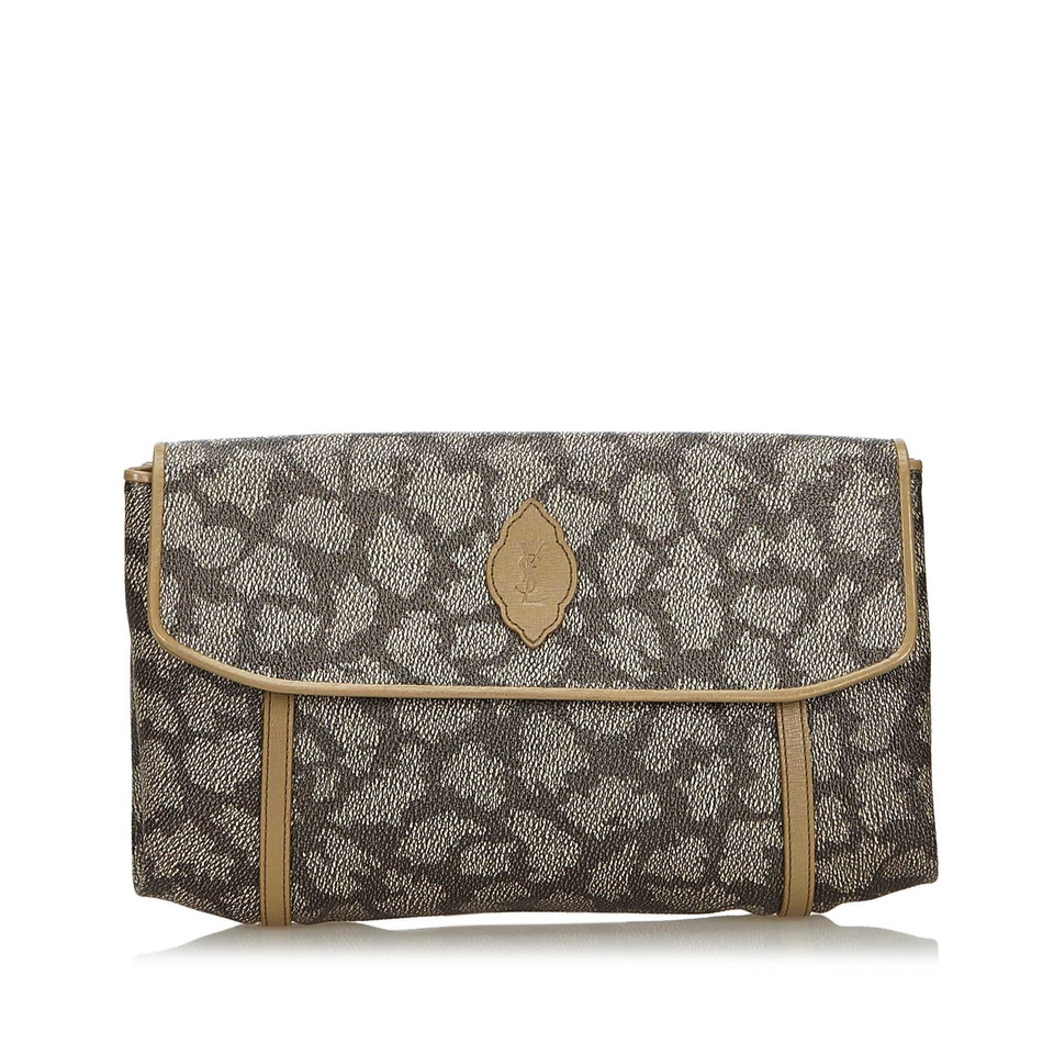 Yves Saint Laurent Clutch en Gris