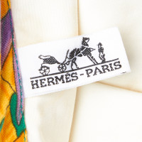 Hermès Sac fourre-tout en Toile en Orange