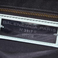 Balenciaga Umhängetasche aus Leder in Grün