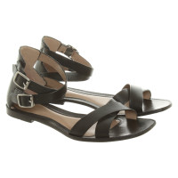 Sigerson Morrison Sandals Leather in Black