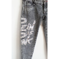 Philipp Plein Jeans Cotton in Grey