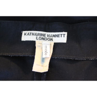 Katharine Hamnett Paire de Pantalon en Laine en Noir