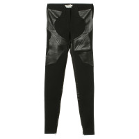 Givenchy Pantalon avec détails en cuir