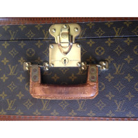 Louis Vuitton Reisetasche aus Canvas in Braun