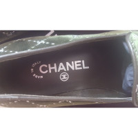 Chanel Slippers/Ballerina's in Groen