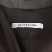 René Lezard Blazer aus Wolle in Grau