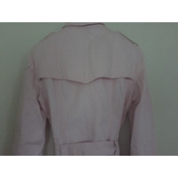 Marc Cain Jacke/Mantel aus Baumwolle in Rosa / Pink