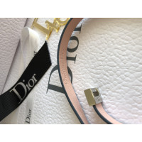 Christian Dior Armband Leer in Roze