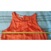 Moschino Vestito in Seta in Arancio