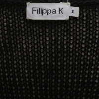 Filippa K Leinen-Shirt in Schwarz
