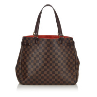 Louis Vuitton Tote bag in Tela in Marrone