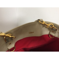 Chloé Shopper Leather in Cream
