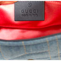 Gucci Borsa a tracolla in Denim in Blu