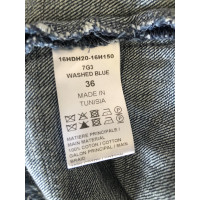 Chloé Oberteil aus Jeansstoff in Blau