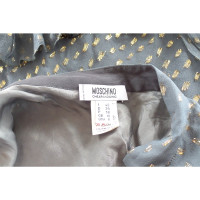 Moschino Cheap And Chic Kleid aus Seide in Grau