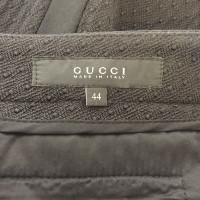 Gucci Trousers Silk in Black