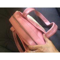 Chanel Handbag Canvas in Pink