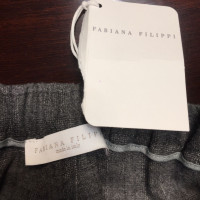 Fabiana Filippi Paire de Pantalon en Laine en Gris