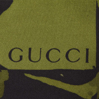 Gucci Echarpe/Foulard en Soie en Vert