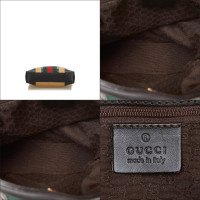 Gucci Umhängetasche aus Canvas in Beige