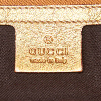 Gucci Borsa a tracolla in Pelle in Oro