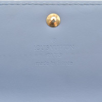 Louis Vuitton Täschchen/Portemonnaie aus Lackleder in Blau