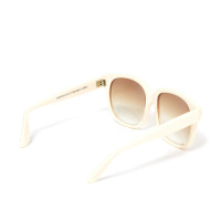 Emmanuelle Khanh Paris Sonnenbrille in Creme