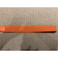 Hermès Accessoire aus Baumwolle in Orange